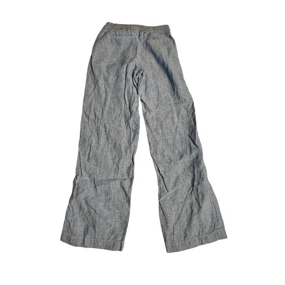 Athleta Pants Women's 2 Light Blue 100% Linen - Picture 2 of 6